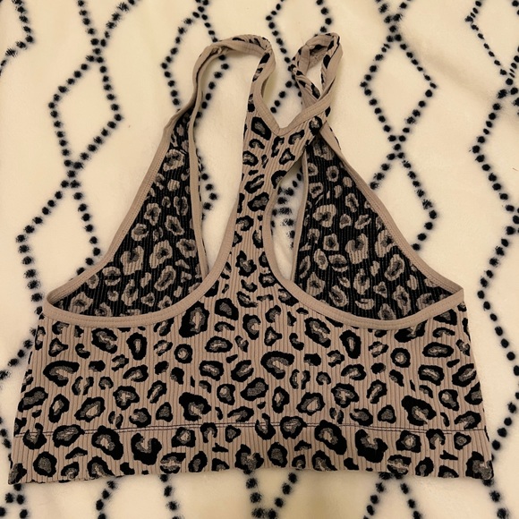 free people cheetah print bra top - Picture 3 of 3
